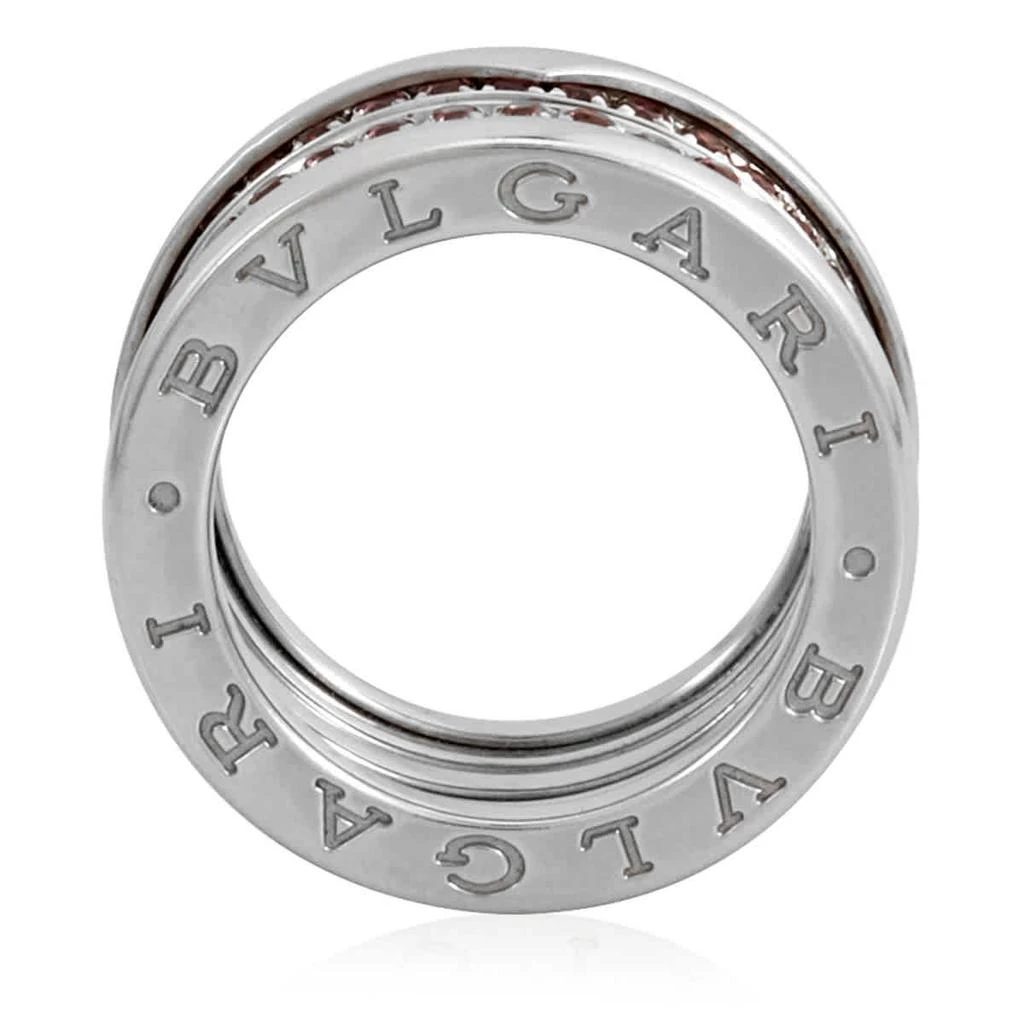 商品BVLGARI|18k White Gold Double Band Sapphire Ring,价格¥20424,第3张图片详细描述