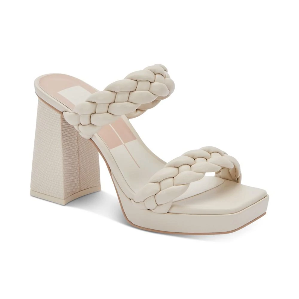 商品Dolce Vita|Women's Ashby Braided Two-Band Platform Sandals,价格¥208,第1张图片