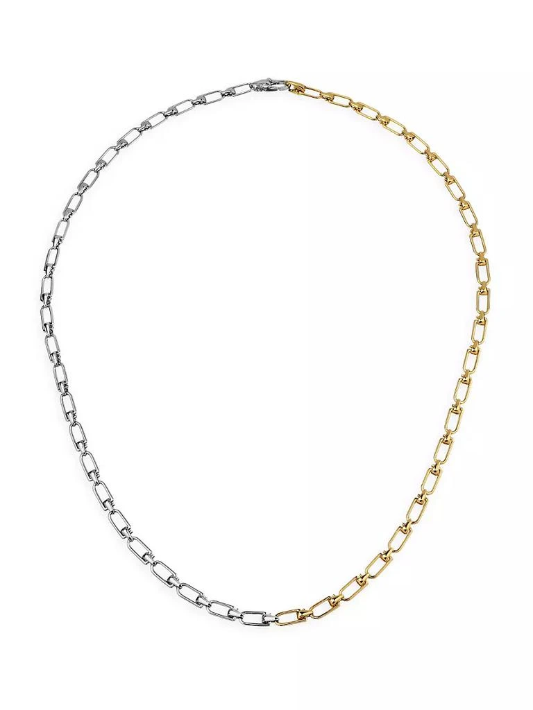 商品EÉRA|Reine Two-Tone 18K Gold Chain Necklace,价格¥30987,第1张图片