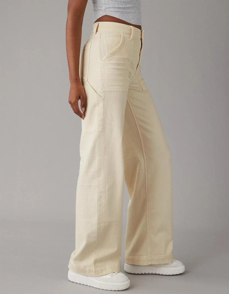 AE Stretch Super High-Waisted Baggy Wide-Leg Pant 商品