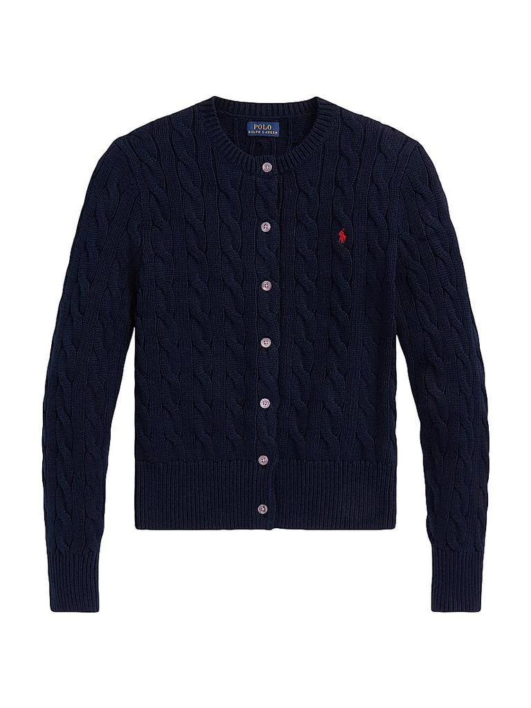 商品Ralph Lauren|女士 绞花针织开衫,价格¥1707,第1张图片