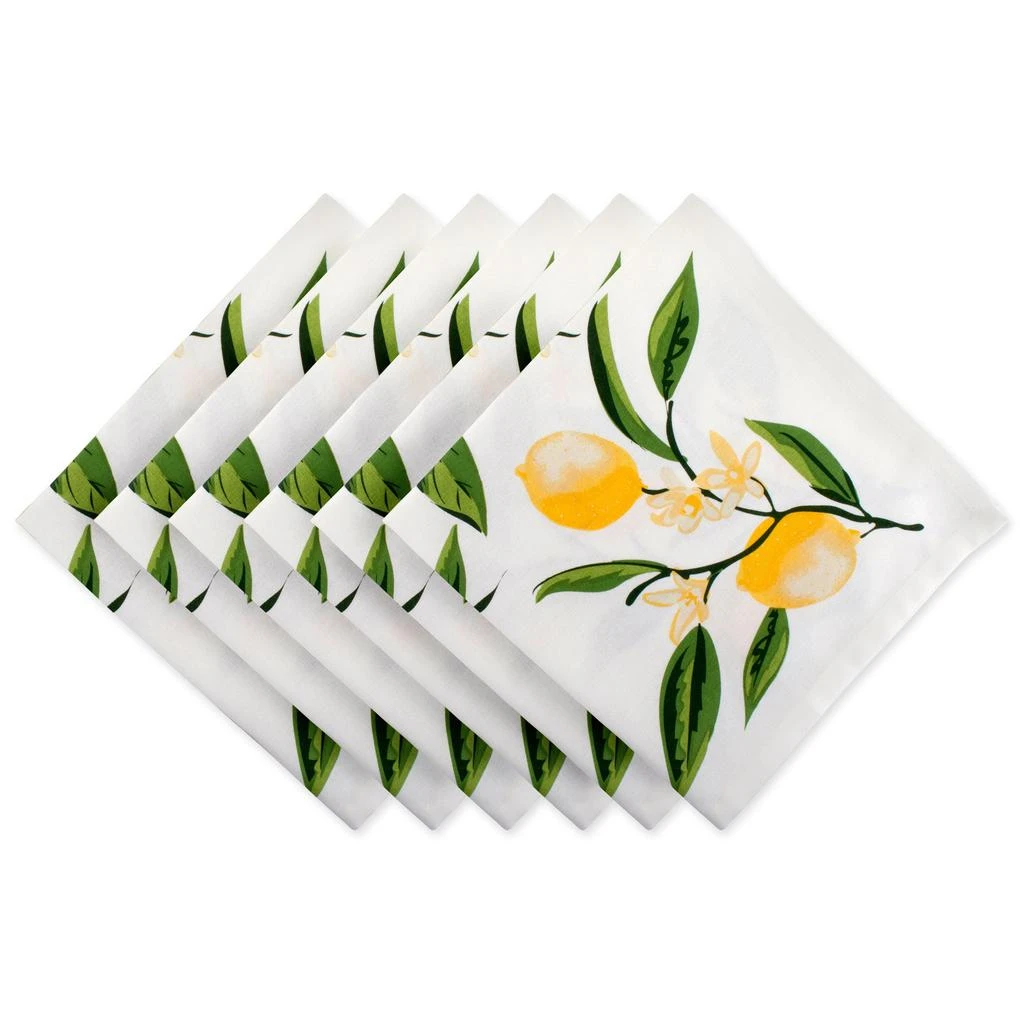 商品DII|Lemon Bliss Print Napkin (Set of 6),价格¥262,第1张图片