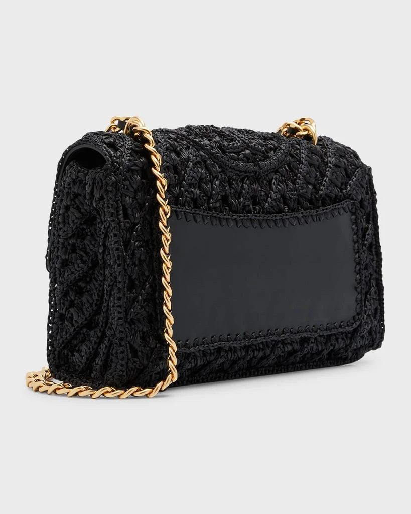Fleming Convertible Logo Straw Shoulder Bag 商品