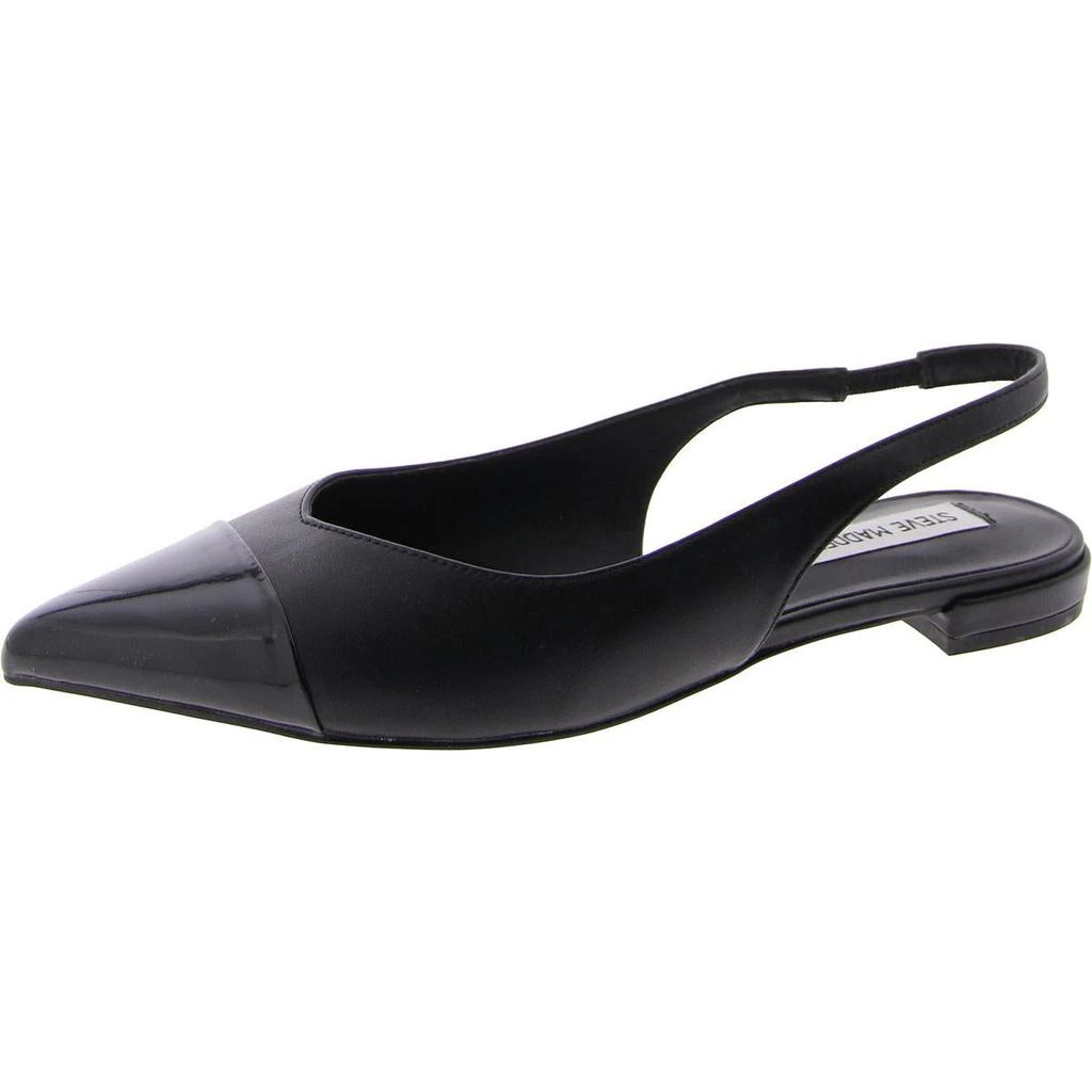 商品Steve Madden|Care Womens Faux Leather Pointed Toe Slingbacks,价格¥165,第1张图片