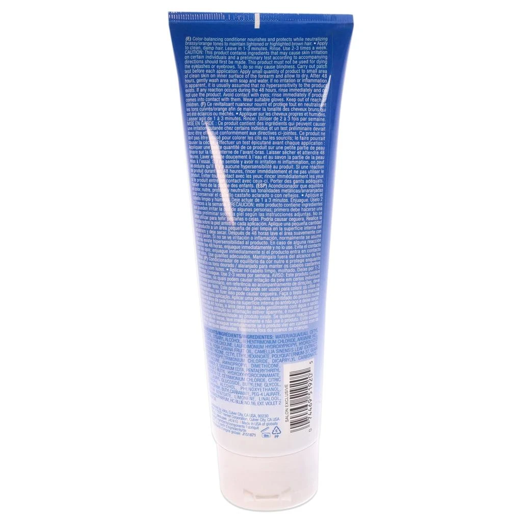 商品JOICO|Joico Color Balance Blue Conditioner For Unisex 8.5 oz Conditioner,价格¥151,第1张图片详细描述