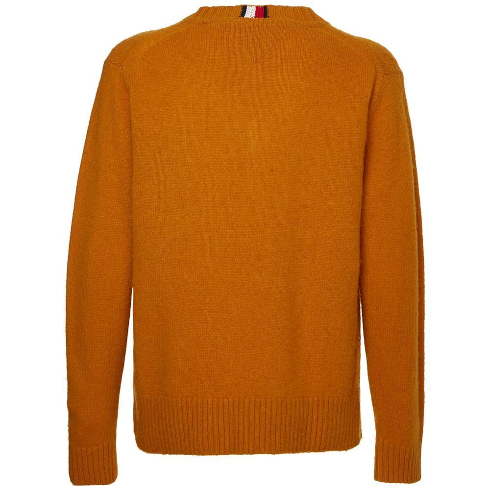 商品Tommy Hilfiger|Men's Monogram Brushed Lambs Wool Sweater,价格¥1041,第7张图片详细描述