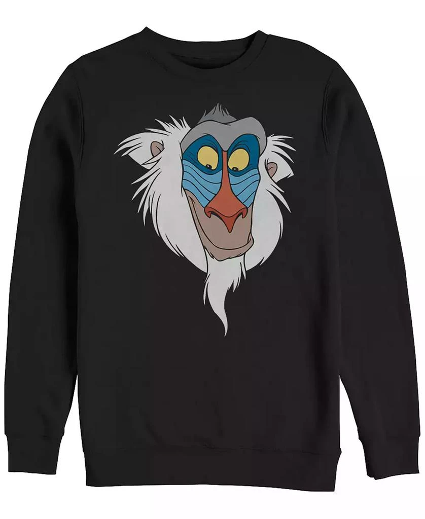 商品Disney|Disney Men's Lion King Rafiki Big Face, Crewneck Fleece,价格¥337,第1张图片