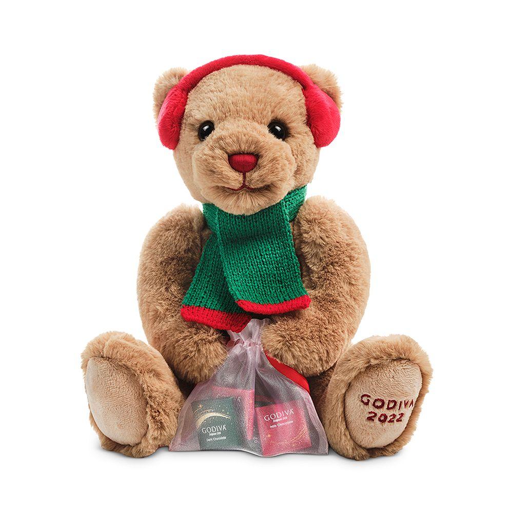 Holiday Plush Bear & Chocolates商品第1张图片规格展示