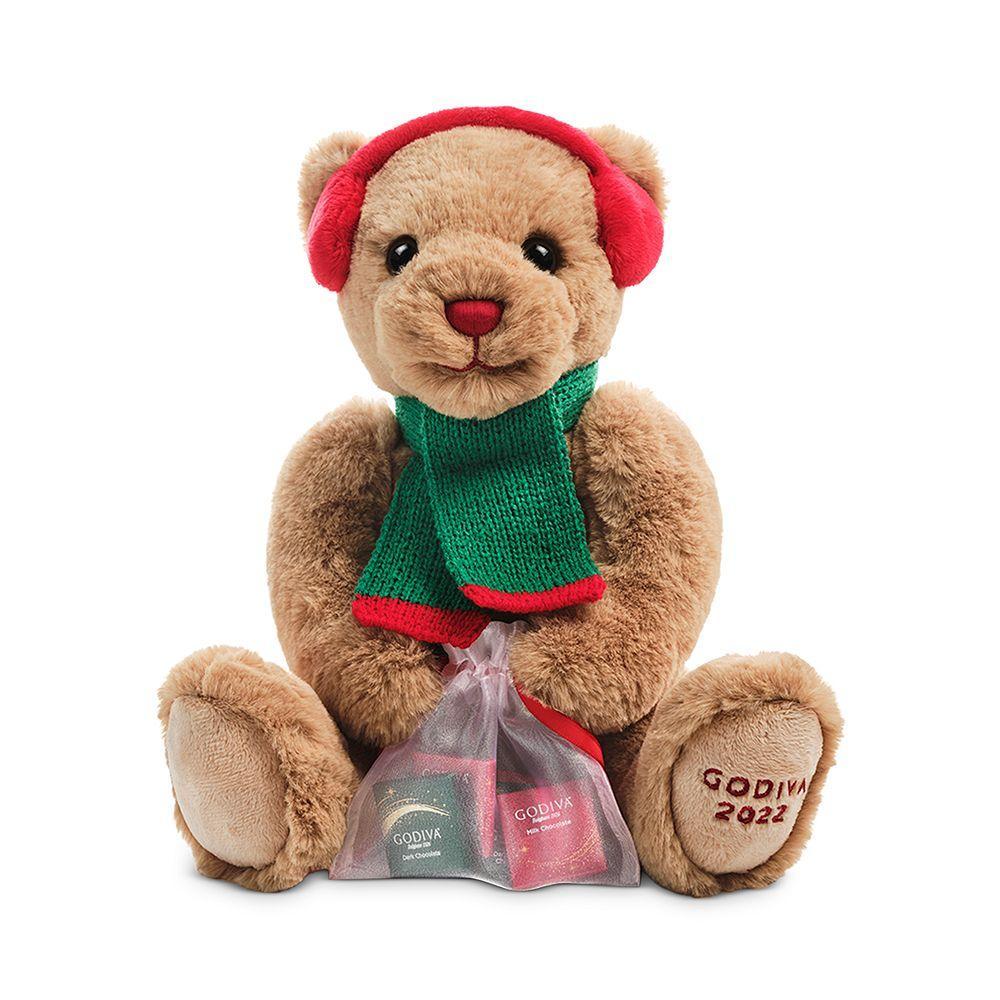 商品Godiva|Holiday Plush Bear & Chocolates,价格¥260,第1张图片