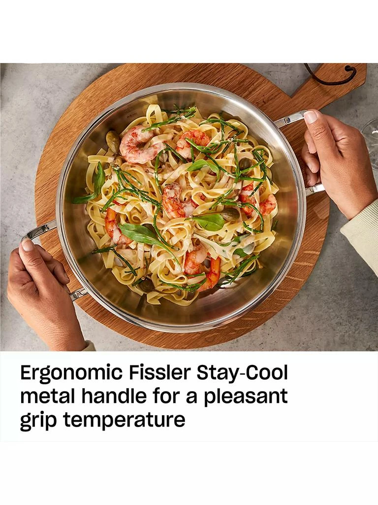 商品Fissler|Original-Profi 12" Stainless Steel Wok & Lid,价格¥2823,第5张图片详细描述