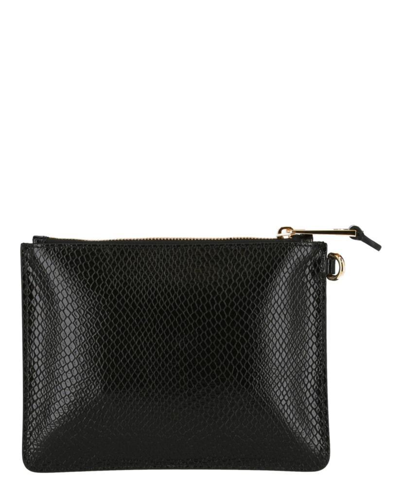 商品Moschino|Logo Leather Clutch Bag,价格¥2334,第6张图片详细描述