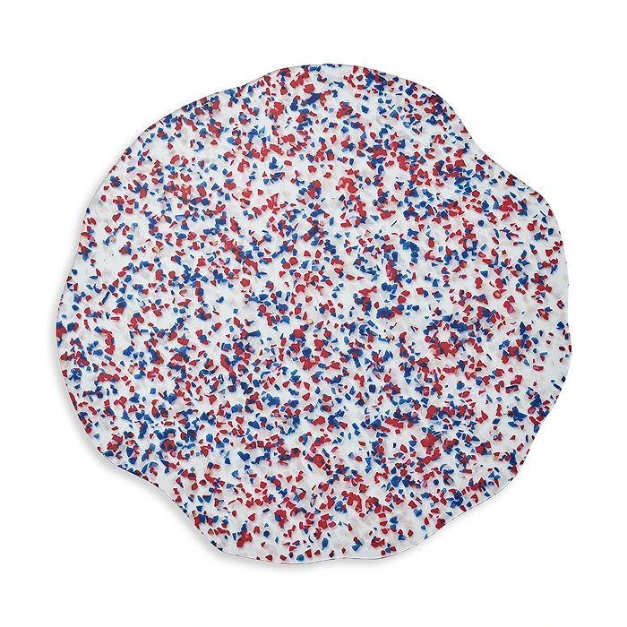 商品Kim Seybert|Sprinkles Red & Navy Placemat ,价格¥1116,第1张图片