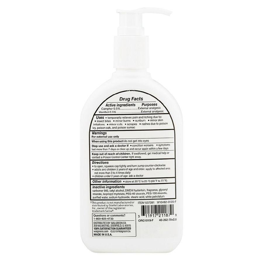 商品Walgreens|Anti-Itch Lotion Original Formula,价格¥82,第6张图片详细描述