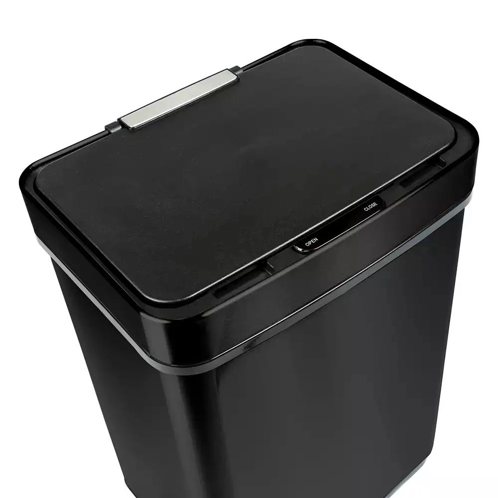 商品Honey Can Do|50L Stainless Steel Trash Can with Motion Sensor,价格¥2359,第3张图片详细描述