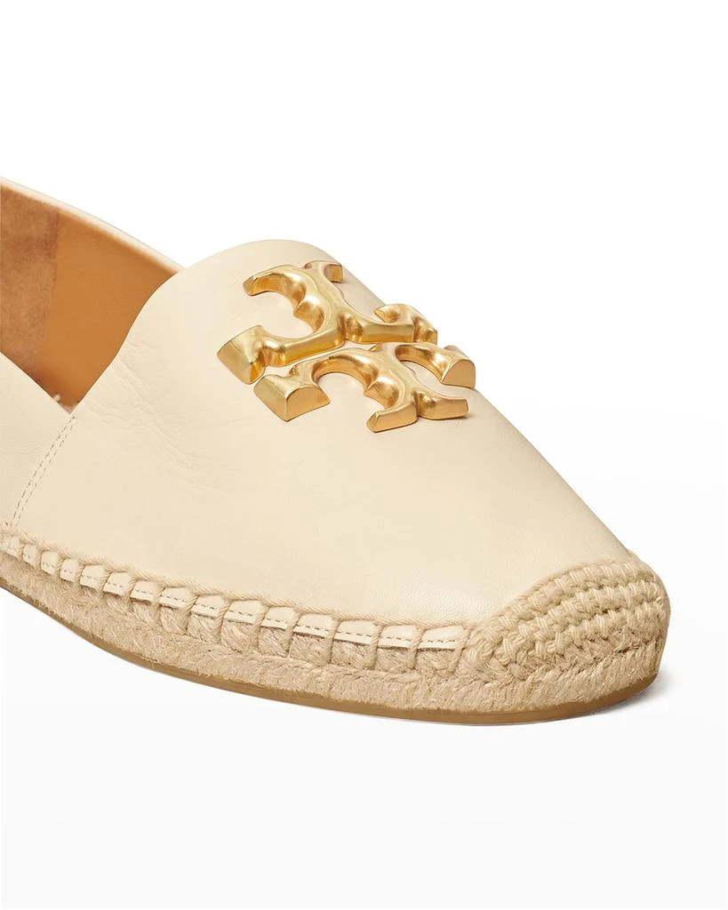 商品Tory Burch|Eleanor Leather Medallion Loafer Espadrilles,价格¥1933,第4张图片详细描述