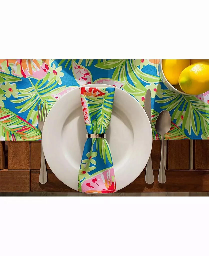 Summer Floral Print Outdoor Napkin Set of 6 商品