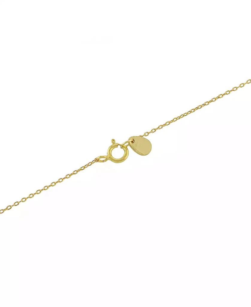 商品Giani Bernini|Cubic Zirconia Moon & Star Pendant Necklace in Gold-Plated Sterling Silver, 16" + 2" extender, Created for Macy's,价格¥420,第3张图片详细描述