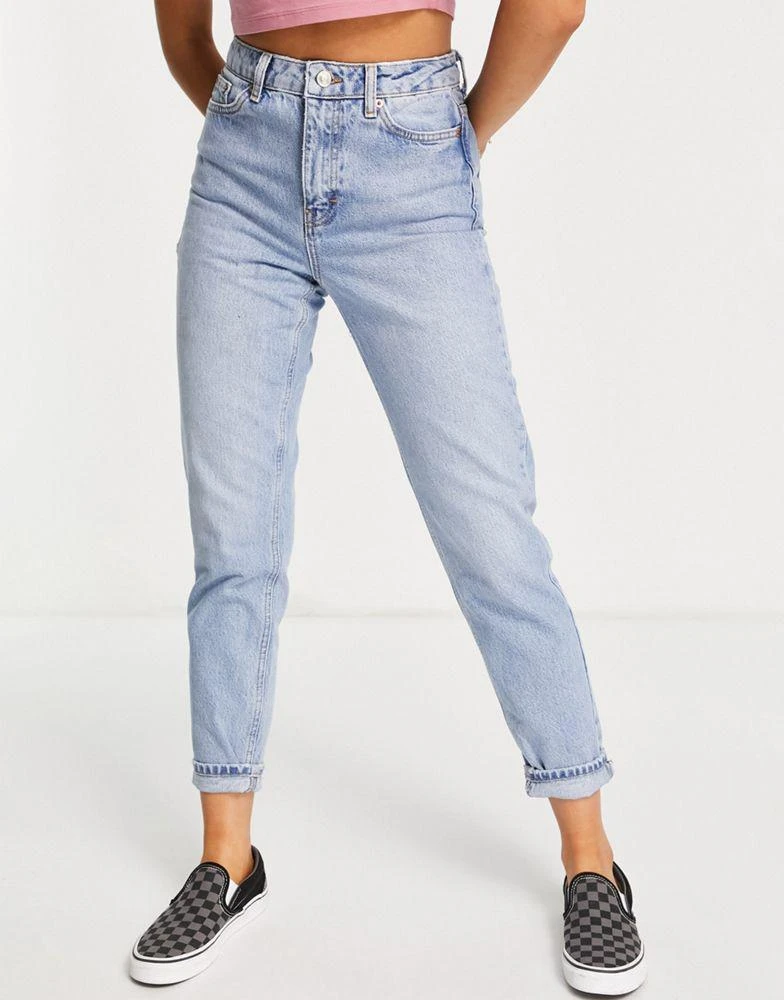 商品Topshop|Topshop Mom jean in bleach,价格¥269,第1张图片