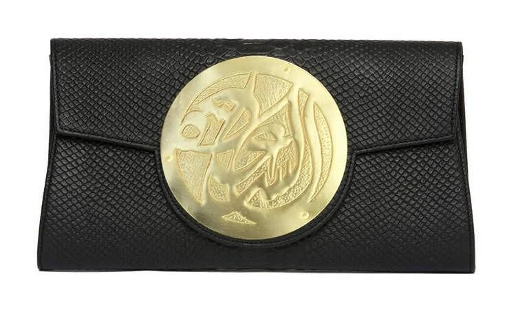 商品Dareen Hakim Collection|Le Icon Le Icon : Black Python Gold Happiness,价格¥2394,第1张图片