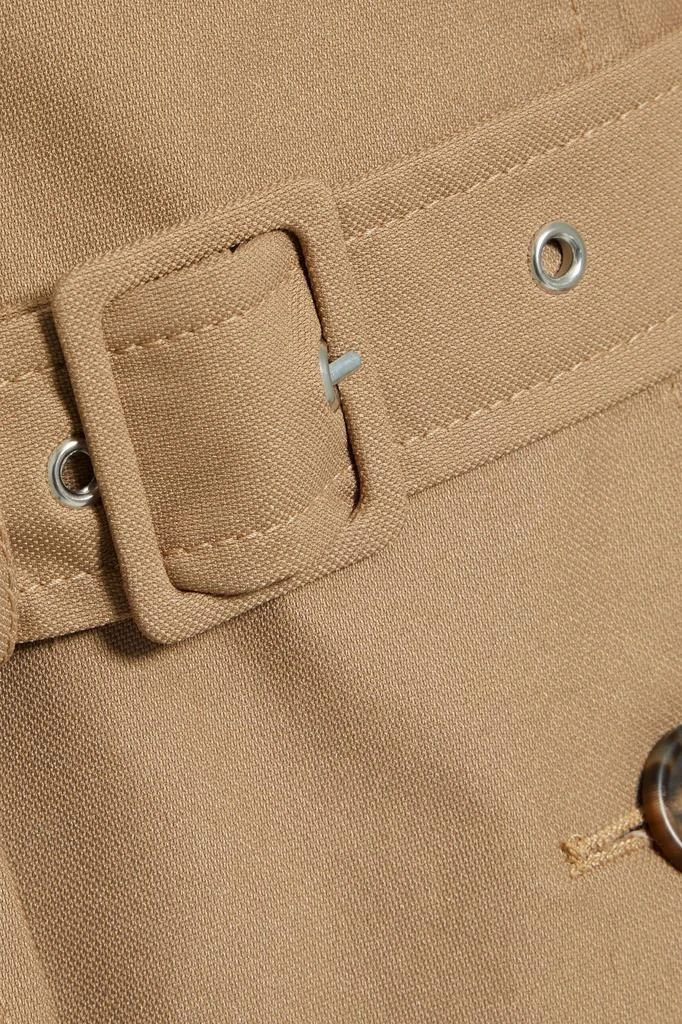 商品RED Valentino|Belted gathered gabardine trench coat,价格¥5334,第4张图片详细描述