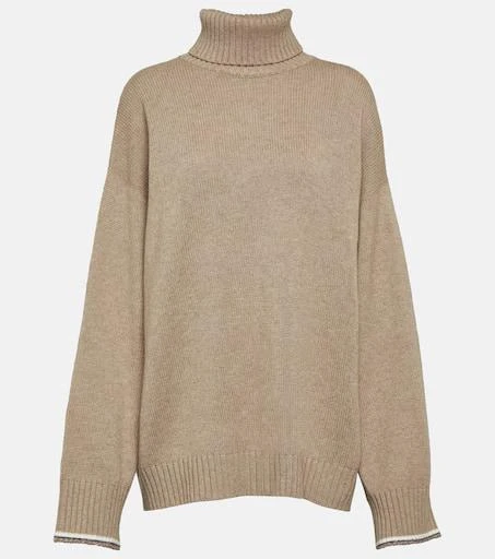 商品Brunello Cucinelli|Wool, cashmere and silk sweater,价格¥11812,第1张图片
