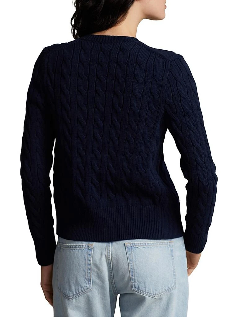 商品Ralph Lauren|女士 绞花针织开衫,价格¥1707,第4张图片详细描述