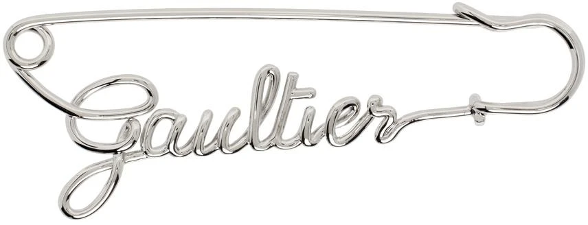 商品Jean Paul Gaultier|Silver 'The Gaultier' Brooch,价格¥944,第1张图片