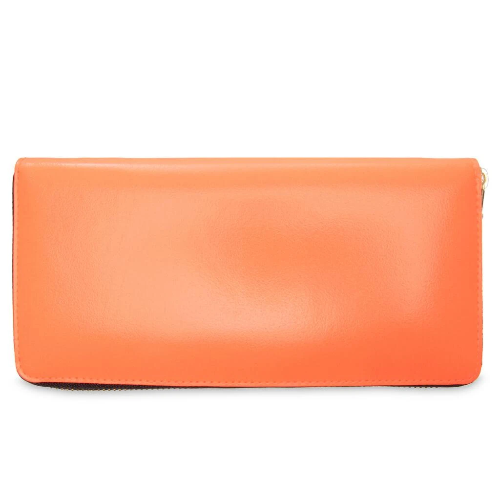 商品Comme des Garcons|Comme des Garcons SA0110SF Super Fluo Wallet - Orange,价格¥2100,第1张图片