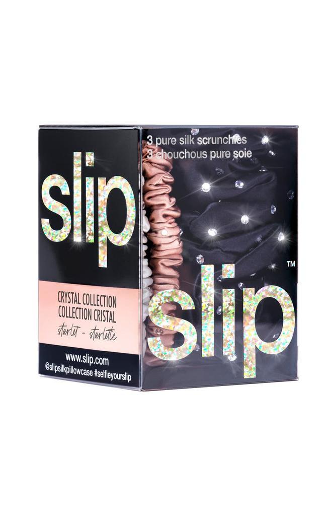 商品Slip|Pure Silk Skinny Scrunchie Set,价格¥223,第6张图片详细描述