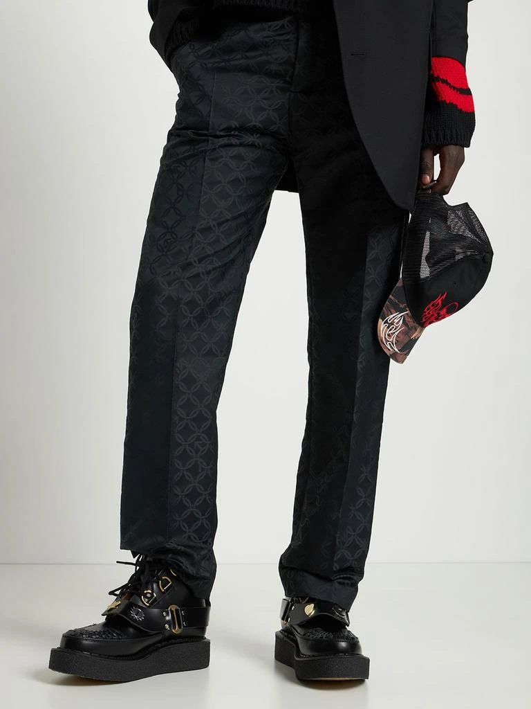 商品Charles Jeffrey Loverboy|Loverboy X George Cox Leather Boots,价格¥3388,第1张图片详细描述