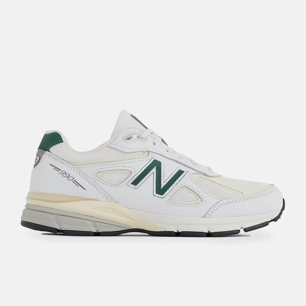 商品New Balance|990 V4 Calcium/Forest Green  U990TC4 Men's,价格¥1200,第1张图片