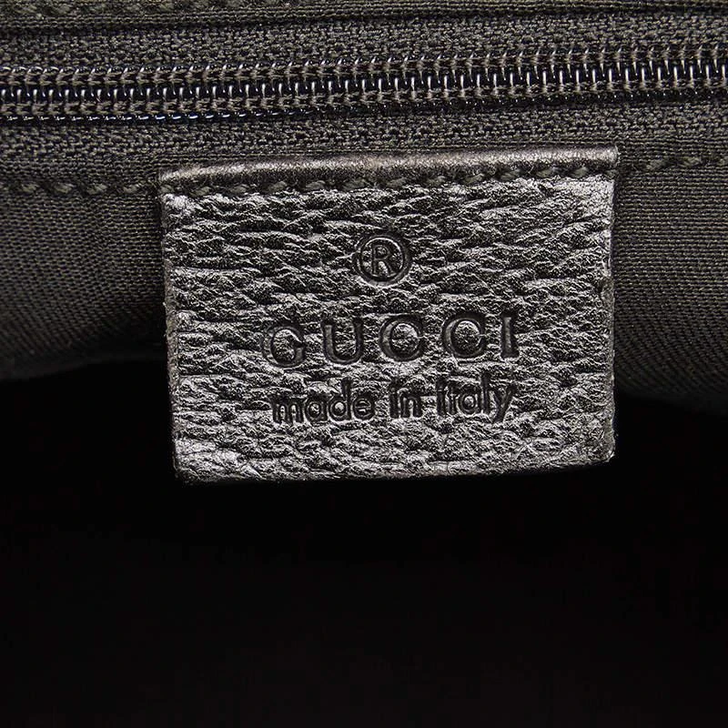Gucci Black GG Canvas Abbey D-Ring Tote Bag 商品