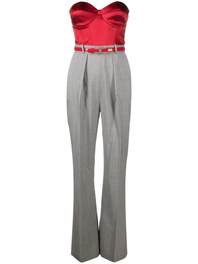 商品ELISABETTA FRANCHI|ELISABETTA FRANCHI Sweetheart neck jumpsuit,价格¥3788,第1张图片