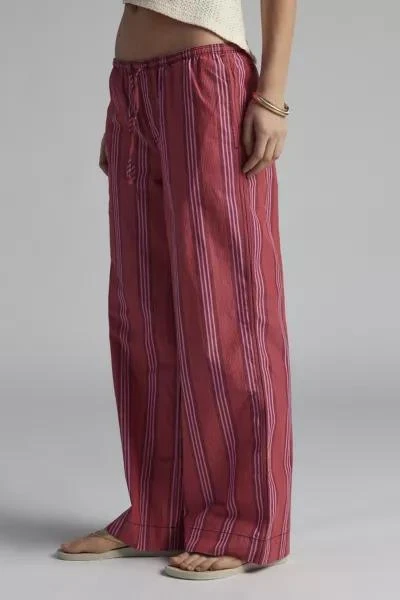 商品BDG|BDG Joey Poplin Wide-Leg Pant,价格¥152,第4张图片详细描述