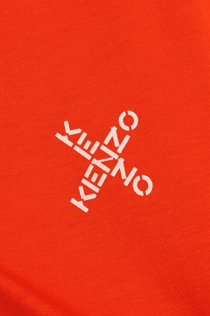 商品Kenzo|Printed cotton-jersey mini dress,价格¥357,第4张图片详细描述