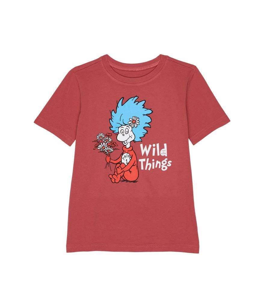 商品Life is Good|Cat In The Hat Wild Things Short Sleeve Crusher™ Tee (Toddler/Little Kids/Big Kids),价格¥131,第1张图片