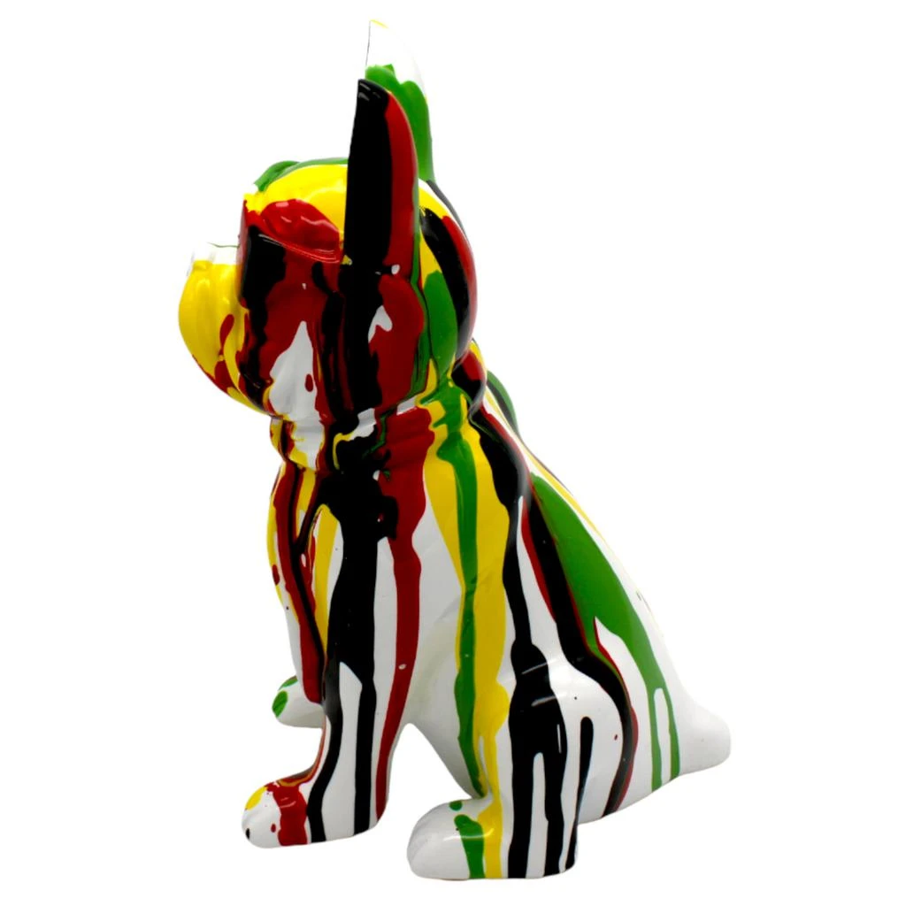 商品Interior Illusion Plus|Interior Illusions Plus Multi-Color II Graffiti Dog with Glasses - 8" tall,价格¥458,第3张图片详细描述