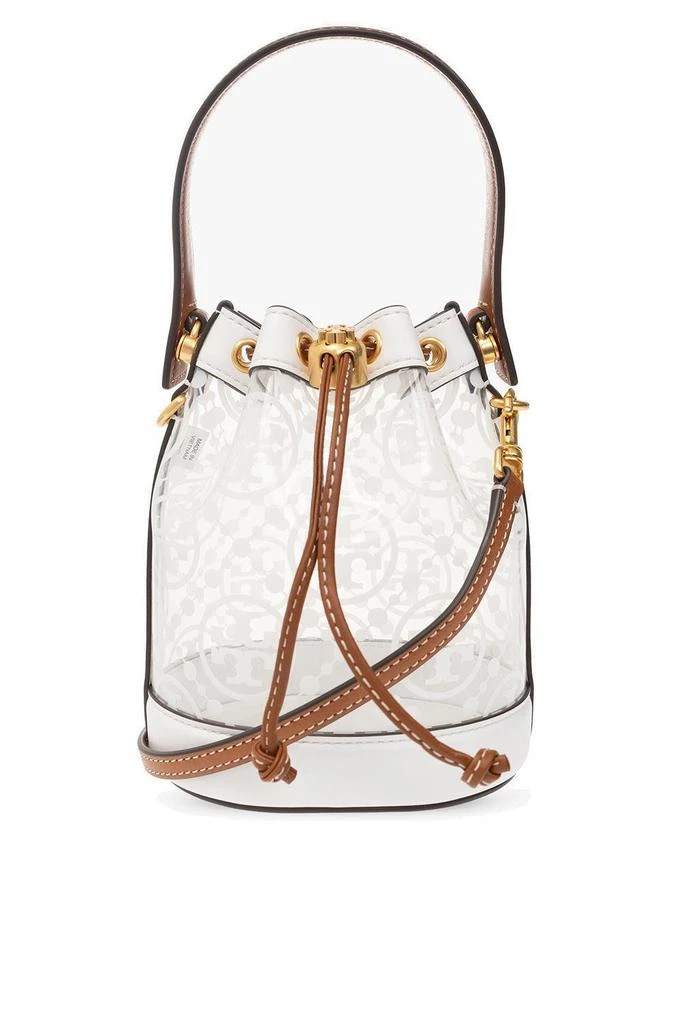 商品Tory Burch|Tory Burch T Monogram Small Bucket Bag,价格¥1979,第1张图片