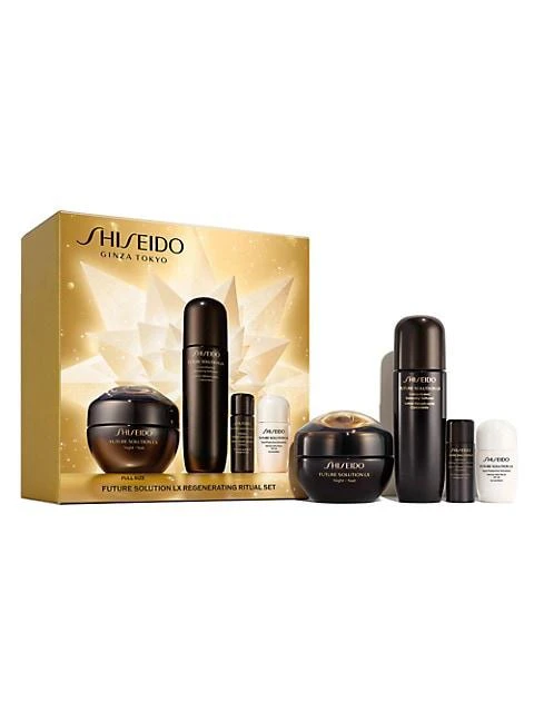 商品Shiseido|Future Solution LX 4-Piece Regenerating Ritual Skincare Set,价格¥2158,第1张图片