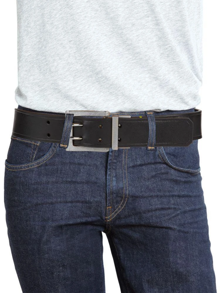 商品Robert Graham|Koa Reversible Faux Leather Belt,价格¥160,第3张图片详细描述