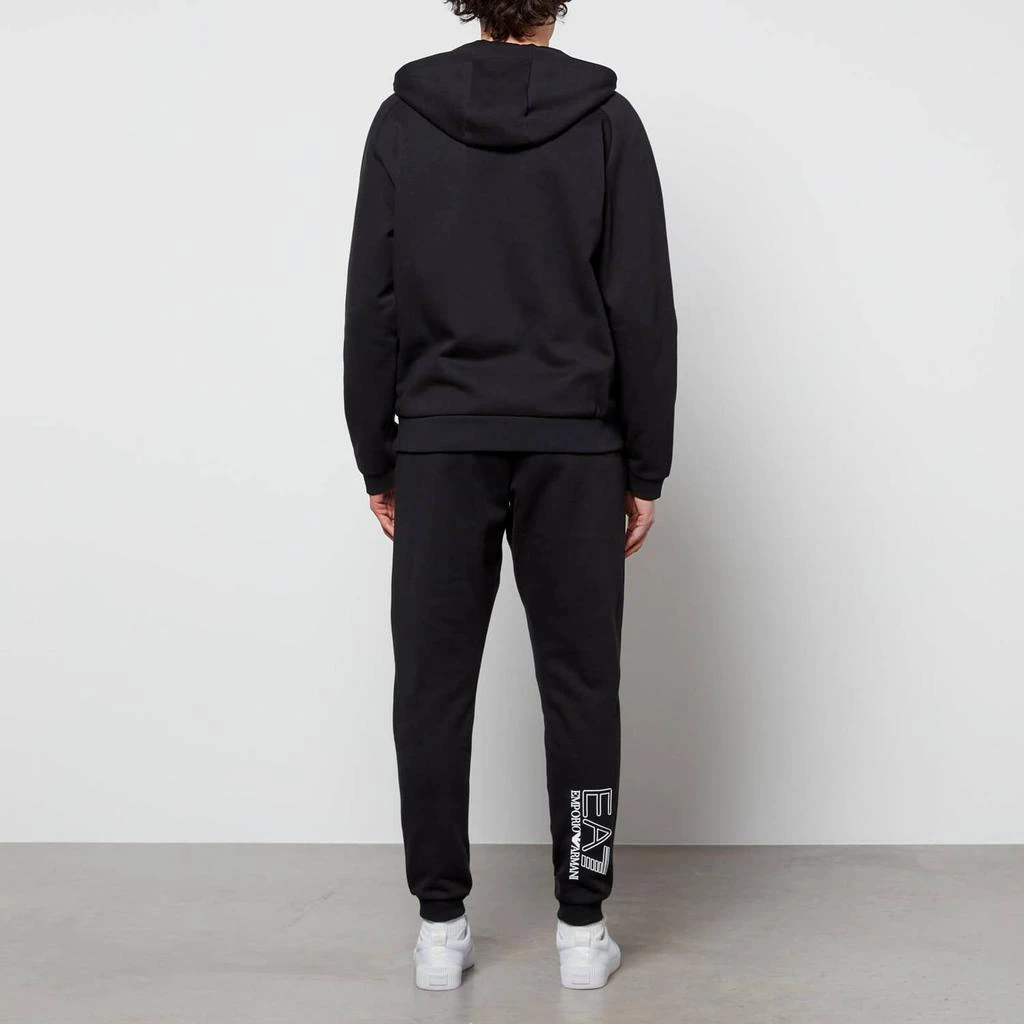 商品EA7|EA7 Men's Visability Fleece Hooded Tracksuit - Black,价格¥1038,第2张图片详细描述