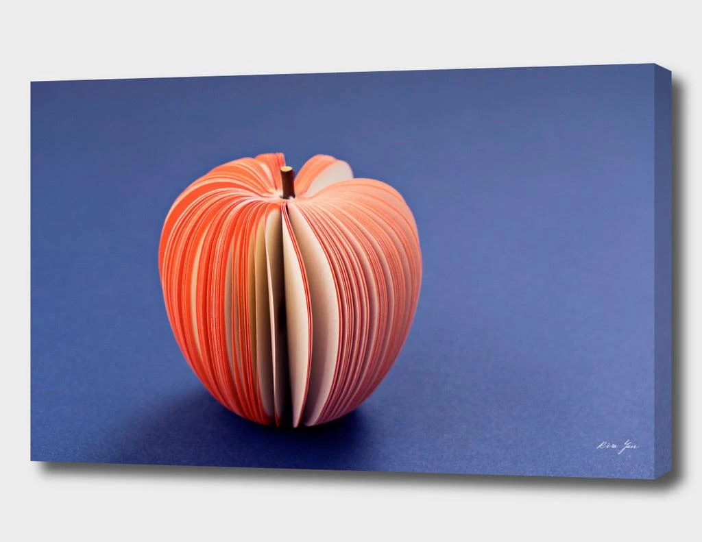 商品Curioos|Fake Apple From Paper On The Purple Violet Background,价格¥480,第1张图片