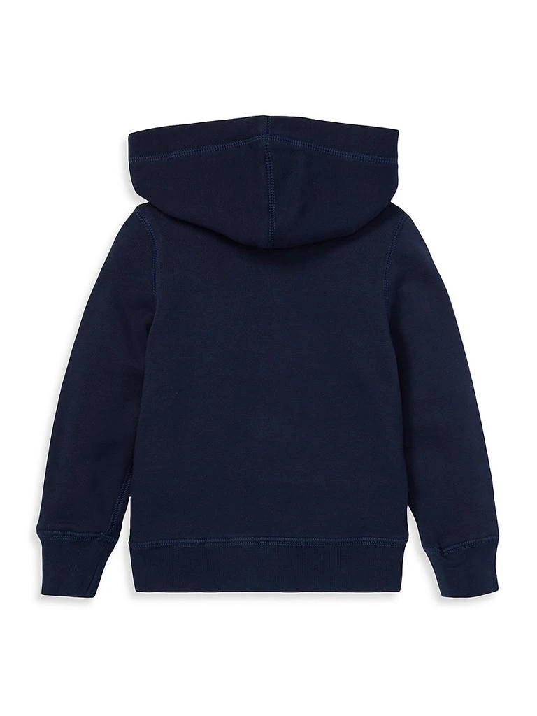 商品Ralph Lauren|Little Girl's & Girl's French Terry Zip-Up Hoodie,价格¥448,第3张图片详细描述