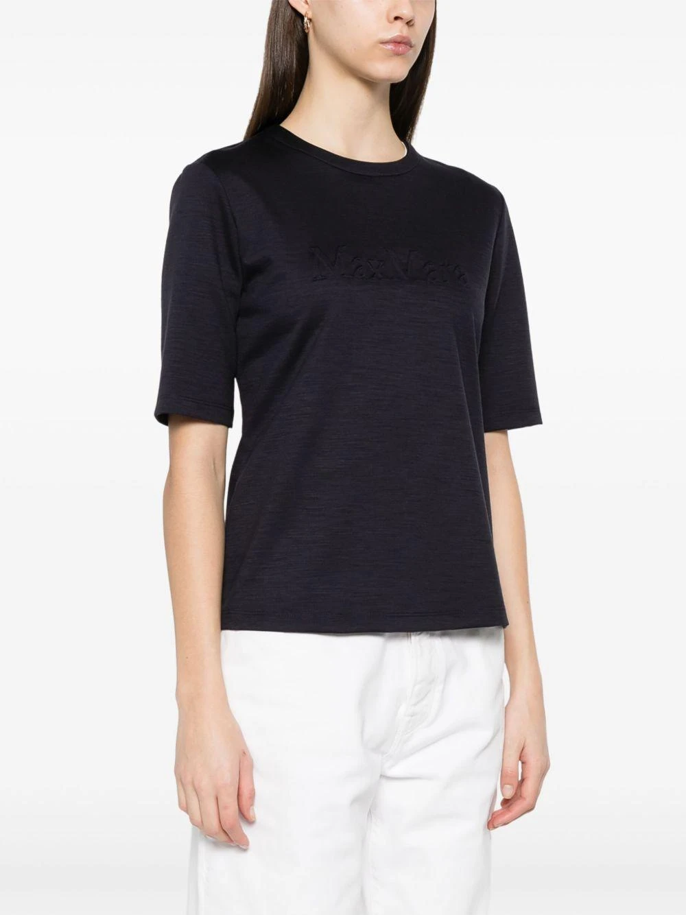 商品【商品预售7天】 Max Mara|Max Mara 女士T恤 11941048600002 蓝色,价格¥984,第4张图片详细描述