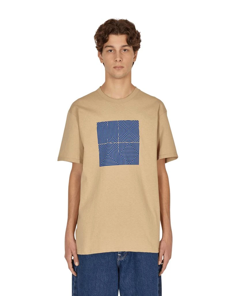 商品Noah|Fingerprint T-Shirt Brown,价格¥201,第1张图片