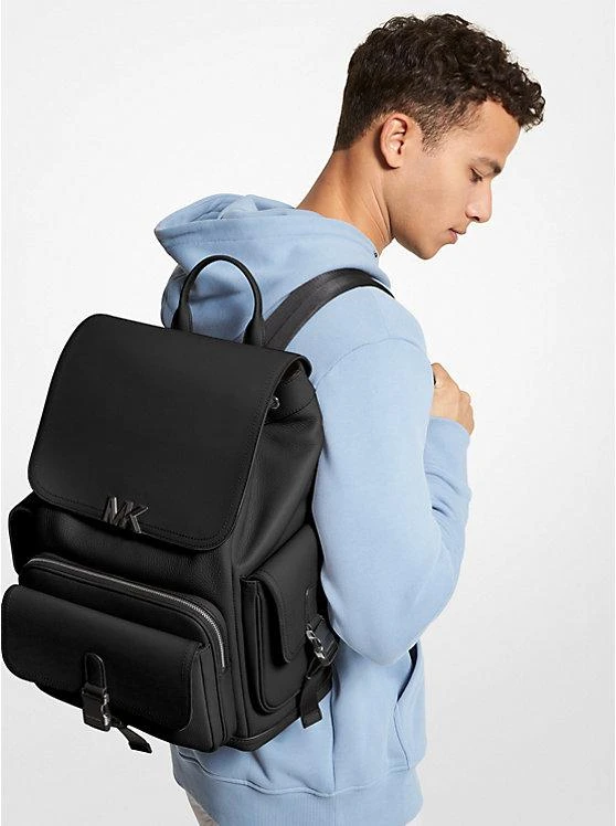 商品Michael Kors|Hudson Leather Backpack,价格¥2223,第4张图片详细描述