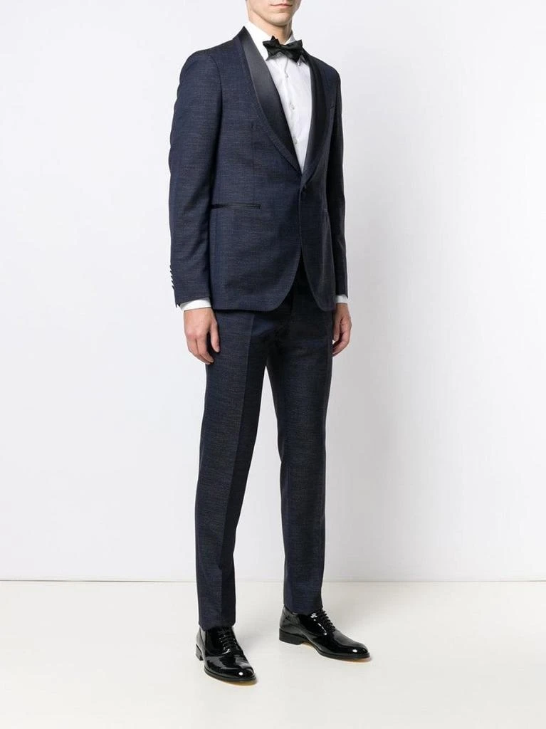 商品TAGLIATORE|Two-Piece Blue Suit With Tailored Jacket,价格¥9561,第3张图片详细描述