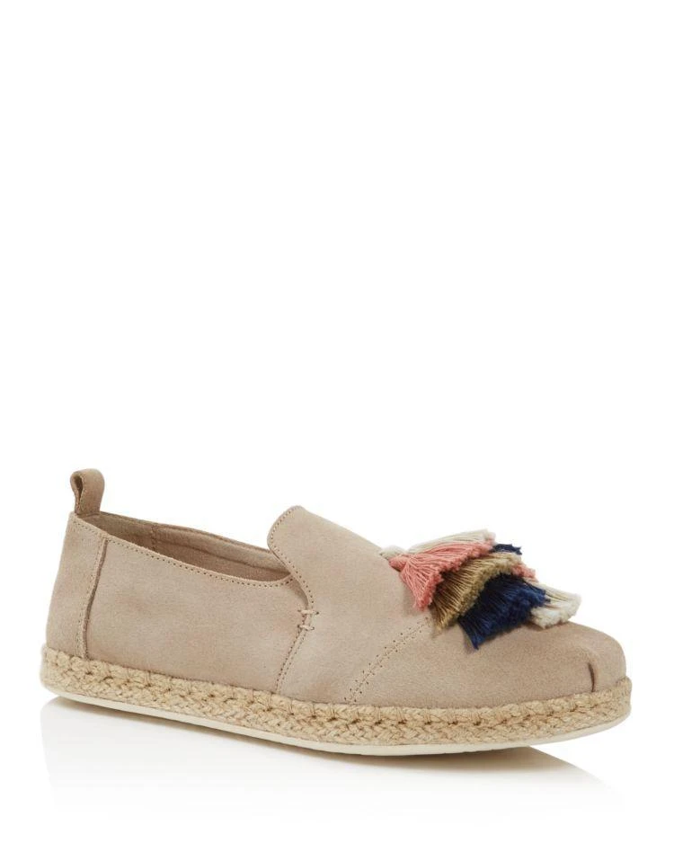 商品TOMS|Alpargata Suede Tasseled Espadrille Flats - 100% Exclusive,价格¥498,第1张图片