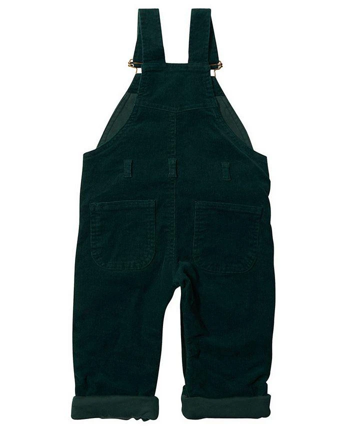 商品Dotty Dungarees|Unisex Moss Green Corduroy Overalls - Baby, Little Kid, Big Kid,价格¥408,第2张图片详细描述