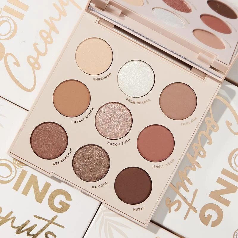 商品ColourPop|美国直邮colourpop 九色眼影盘眼影 boudoir noir 多色可选,价格¥359,第1张图片